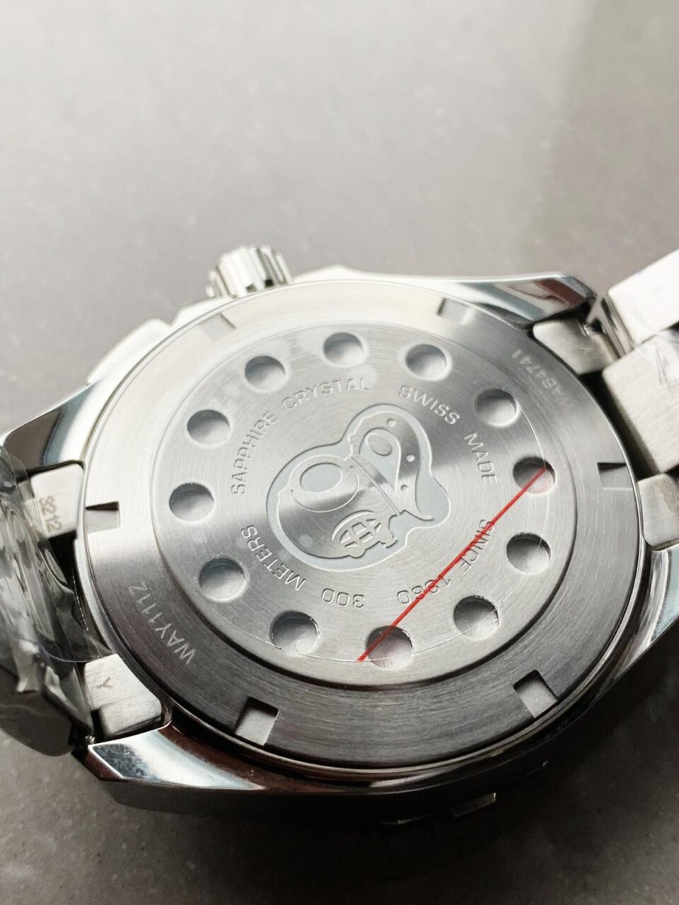 AQUARACER ALARM BA0928 SWISS QUARTZ 41mm STAINLESS STEEL - Image 7