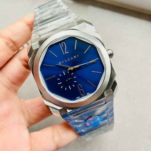 Octo Finissimo 40 mm BVF Blue dial on 316L stainless steel strap 2824