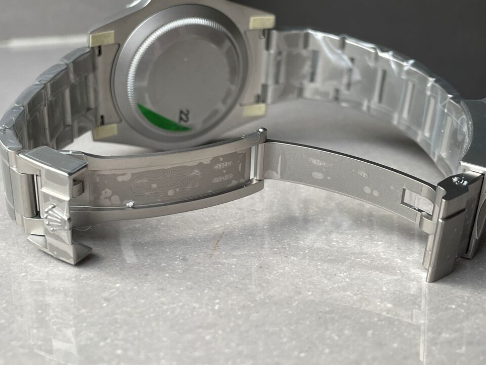 Submariner Sandblasted DIWF Best Edition Carbon Bezel Tiffany Blue Dial Dial on SS Bracelet VR3135 - Image 11