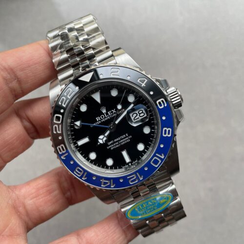 Clean GMT-Master II 126710 BLNR Blue/Black BATGIRL Ceramic Clean Factory Best Edition on Jubilee Bracelet DD3285 CHS