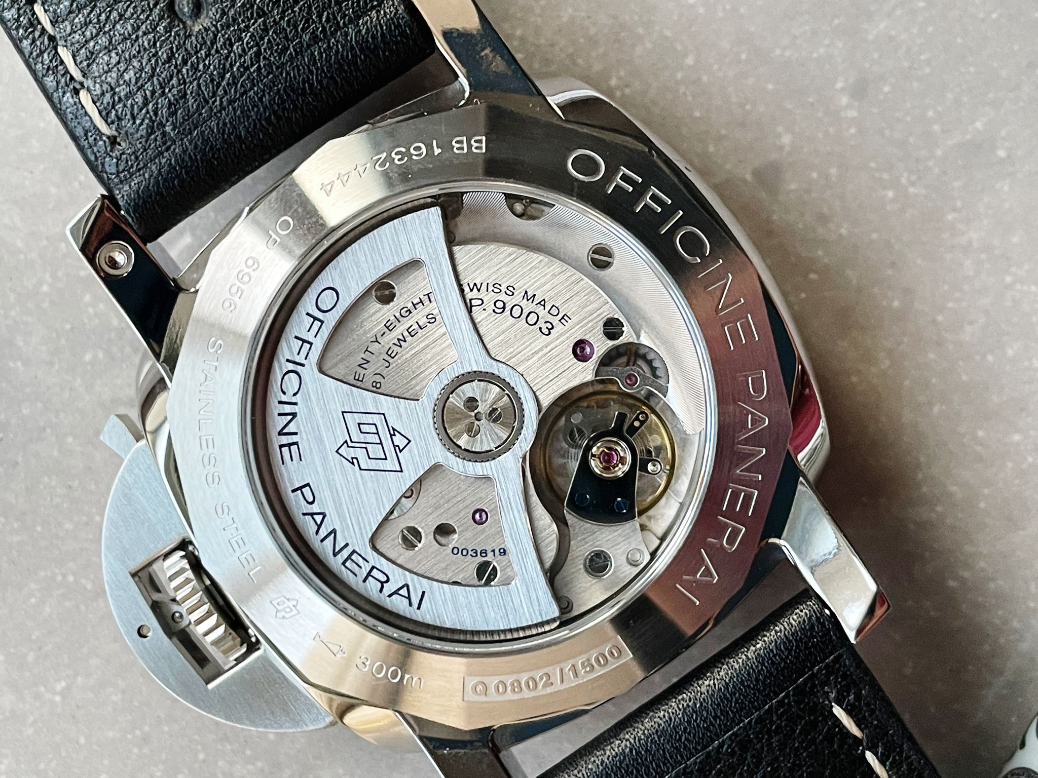 PAM531 Q VSF 1:1 BEST EDITION ON BLACK LEATHER STRAP P.9003 SCG MOVEMENT V2 - Image 14