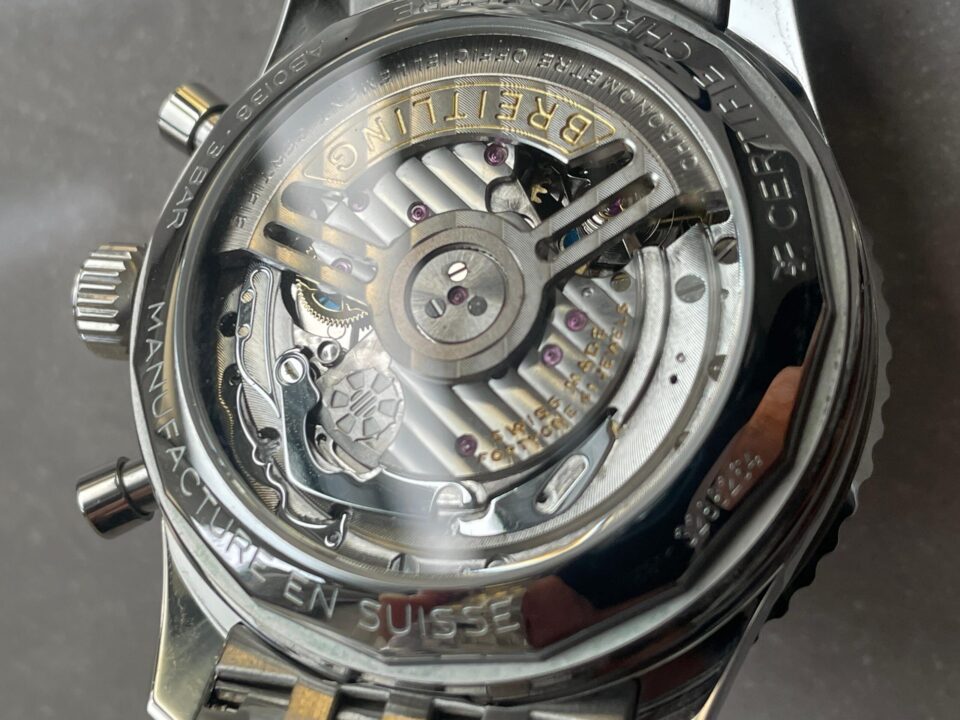 Navitimer 01 1:1 SS Blue Dial on Steel Strap A7750 BLS Factory - Image 9