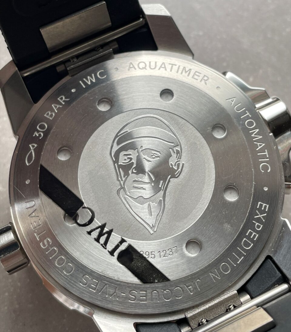 Aquatimer SS IW3290 V6SF 1:1 Best Edition Blue Dial on rubber Bracelet A2892 - Image 15