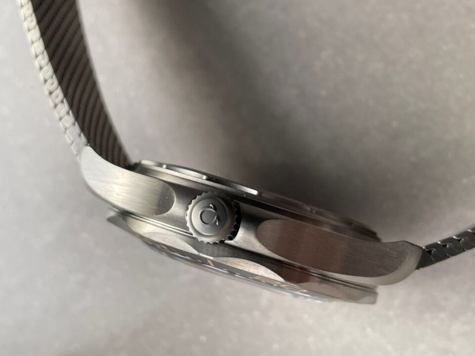 Seamaster 300 "No Time to Die" Limited Edition NTTD VSF 1:1 Best Edition on Titanium Mesh Bracelet A8806 V6 95 grams - Image 7