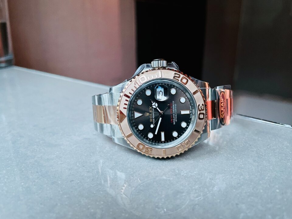 Yacht-Master 116621 SS/RG CF 904L steel Black Dial on SS/RG Bracelet VS3235 - Image 5