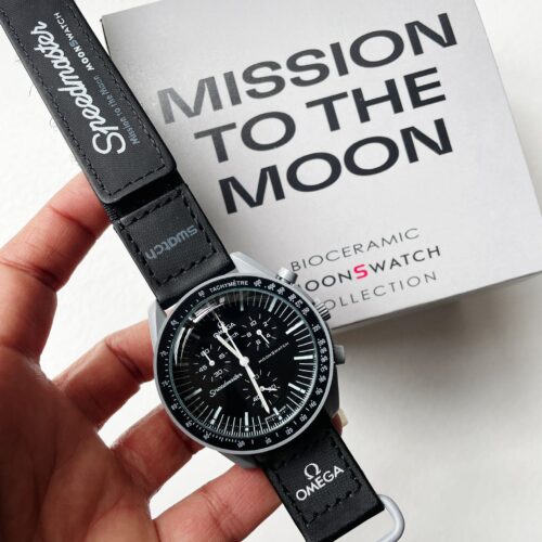 MoonSwatch "mission to moon" Swiss quartz movement AAA Bioceramic bezel