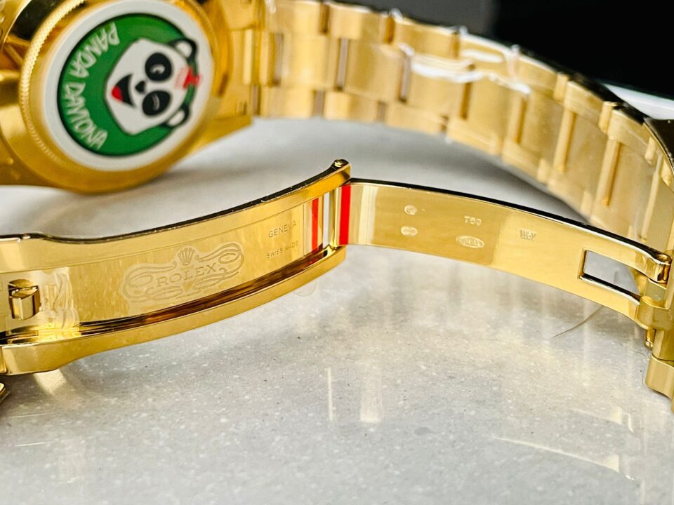 Daytona 116508 BTF 1:1 Best Edition Green Dial on YG 18K Bracelet SA4130 - Image 12