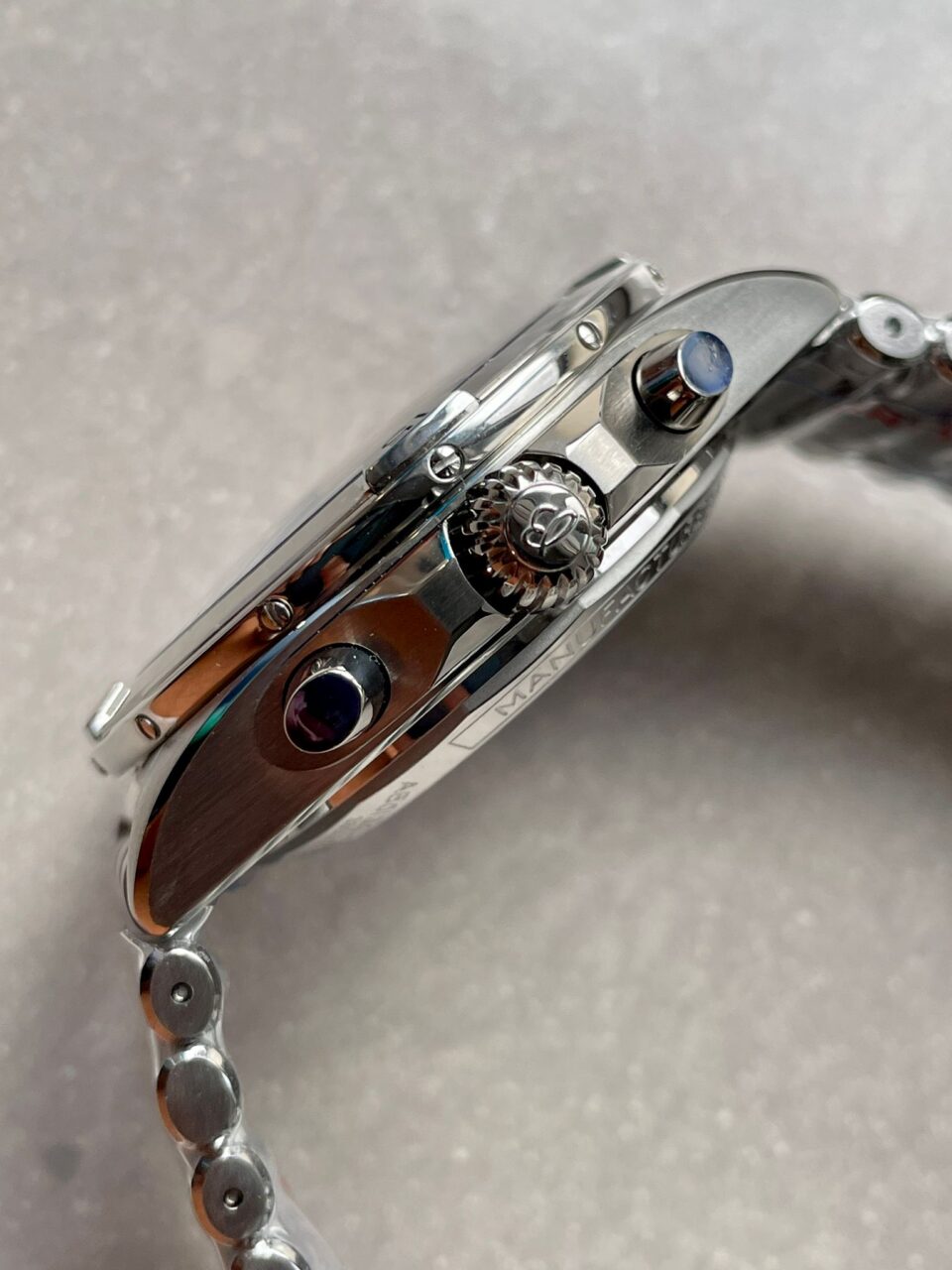 Chronomat SS  Copper dial Two Tone Bracelet Watch GF Factory 7750 movement - Image 11