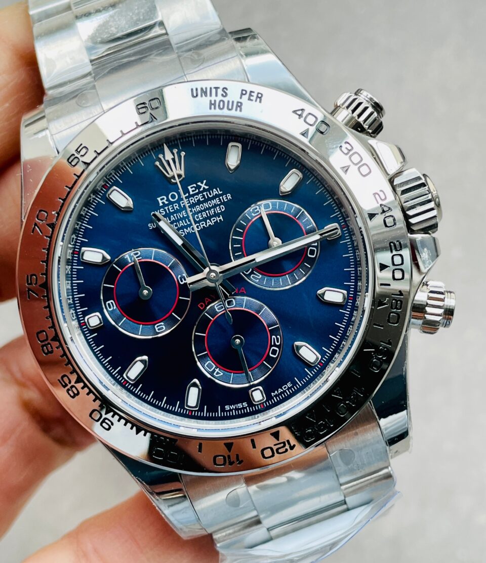 Daytona 116509 BTF 1:1 Best Edition Blue Dial on SS Bracelet SA4130 V2 - Image 3