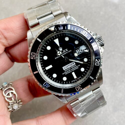 JK Factory COMEX Submariner Vintage RARE 2836 Movement black dial black bezel