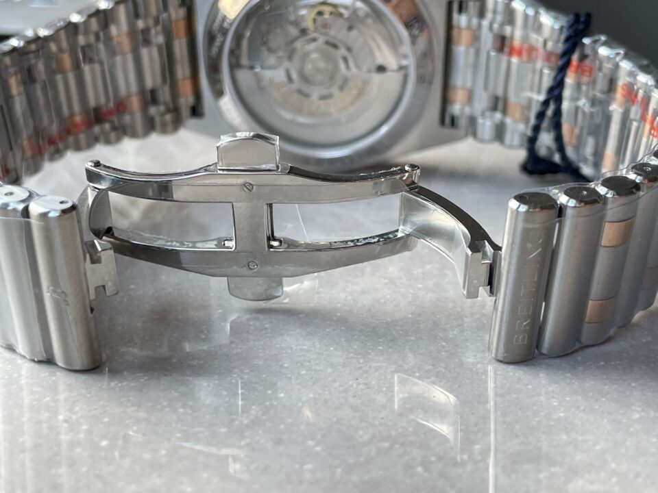 Chronomat Two Tone Bracelet Watch GF Factory 7750 movement - Image 13