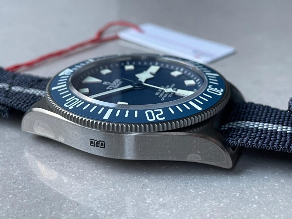 Pelagos M25707B/23-0001 Ti M+F FXD 1:1 V4 Best Edition Blue dial Blue Ceramic Bezel on Nylon Strap Miyato 8N-24 - Image 10