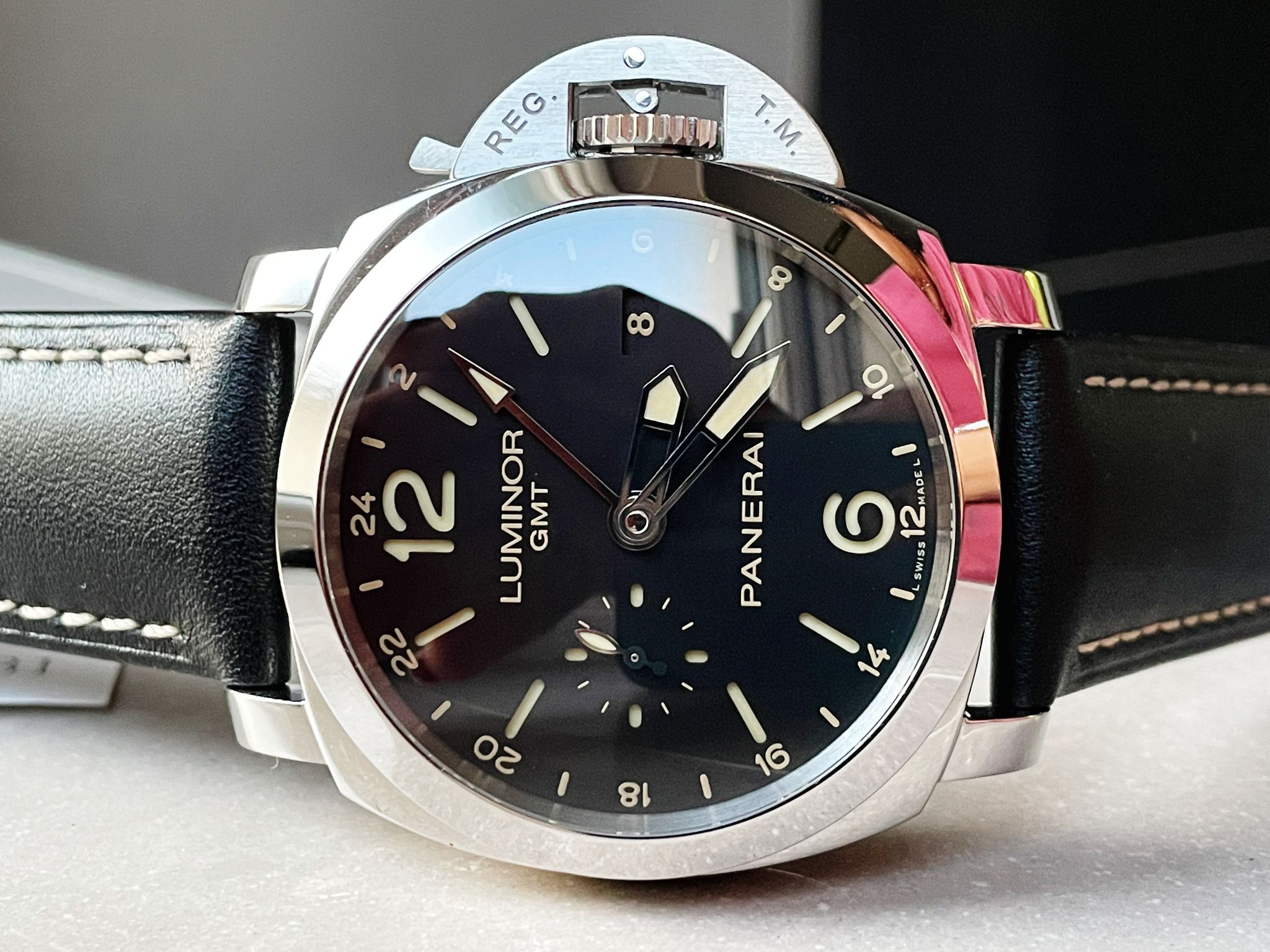 PAM531 Q VSF 1:1 BEST EDITION ON BLACK LEATHER STRAP P.9003 SCG MOVEMENT V2 - Image 8