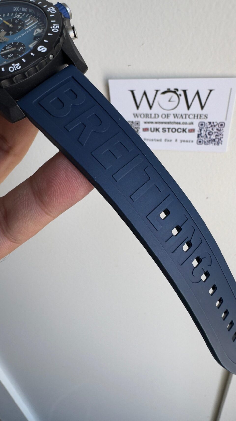 Endurance pro OGF 44mm Blue dial Dark Blue Rubber Strap quartz movement - Image 8