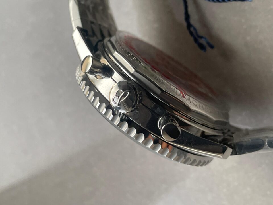 Navitimer 01 1:1 SS Blue Dial on Steel Strap A7750 BLS Factory - Image 7