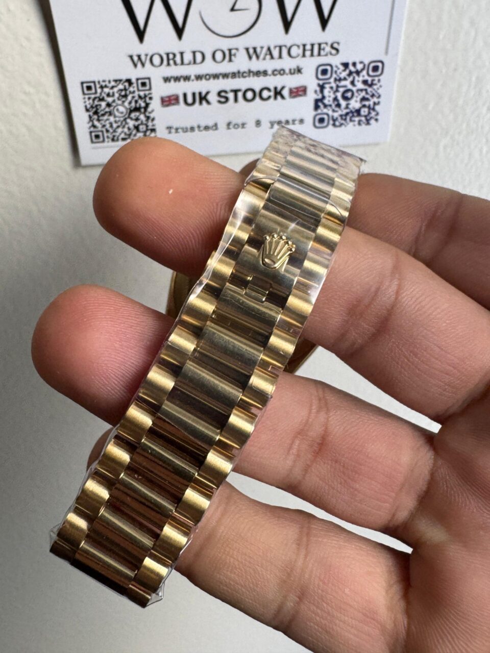 Day date 18238 QF YG 36mm 3255 Fluted bezel Onyx dial - Image 11