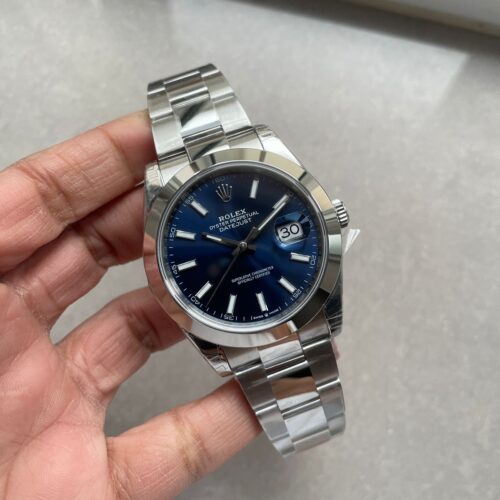 DateJust 41 126300 904L SS VSF 1:1 Best Edition Blue Dial on Oyster Bracelet VS3235