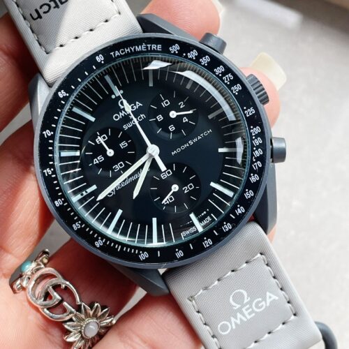 MoonSwatch “mission to mercury” Swiss quartz movement AAA Bioceramic bezel