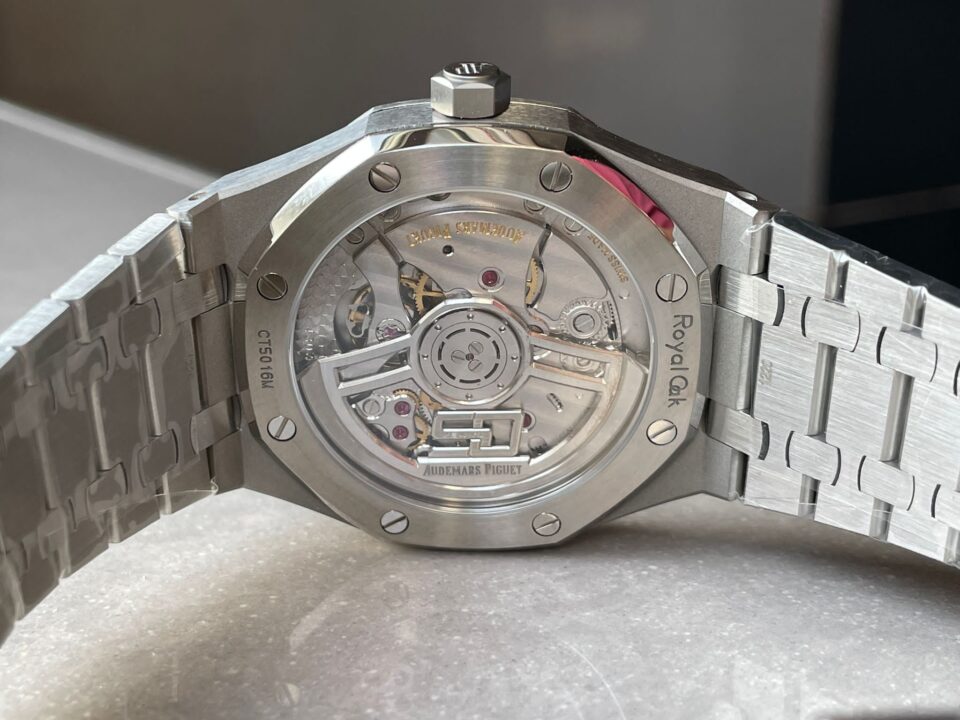 ROYAL OAK 41MM 15510 "50TH ANNIVERSARY" SS ZF 1:1 BEST EDITION WHITE TEXTURED DIAL ON SS BRACELET A4302 - Image 11