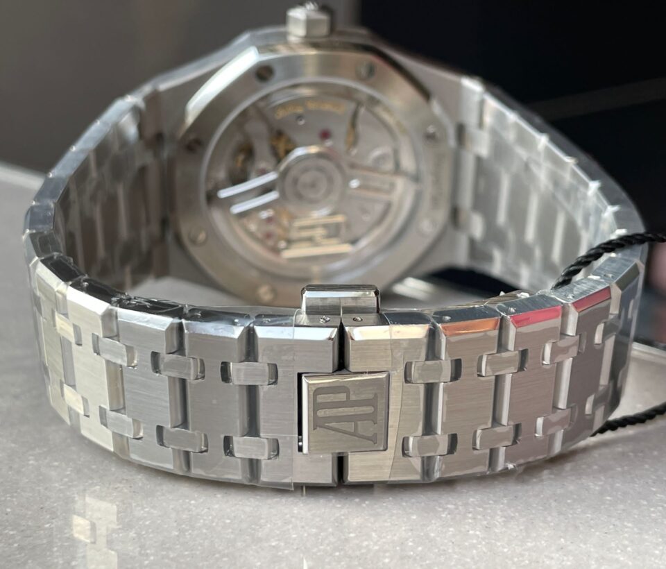 ROYAL OAK 41MM 15510 "50TH ANNIVERSARY" SS ZF 1:1 BEST EDITION WHITE TEXTURED DIAL ON SS BRACELET A4302 - Image 12