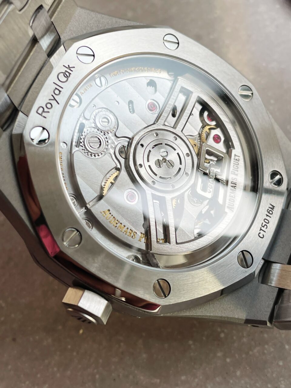 ROYAL OAK 41MM 15510 "50TH ANNIVERSARY" SS ZF 1:1 BEST EDITION WHITE TEXTURED DIAL ON SS BRACELET A4302 - Image 10