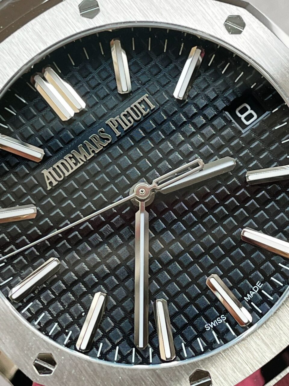 ROYAL OAK 41MM 15510 "50TH ANNIVERSARY" SS ZF 1:1 BEST EDITION BLACK TEXTURED DIAL ON SS BRACELET A4302 - Image 6