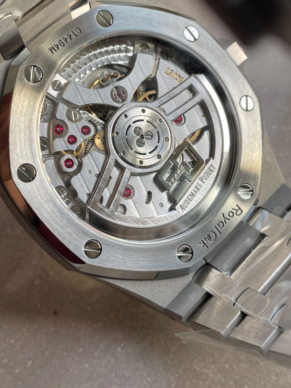 ROYAL OAK 41MM 15510 "50TH ANNIVERSARY" SS ZF 1:1 BEST EDITION BLACK TEXTURED DIAL ON SS BRACELET A4302 - Image 10
