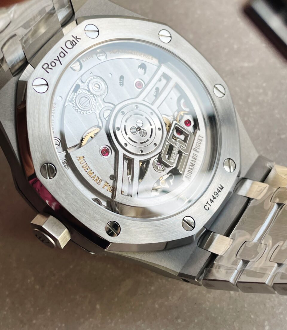 ROYAL OAK 41MM 15510 "50TH ANNIVERSARY" SS ZF 1:1 BEST EDITION BLACK TEXTURED DIAL ON SS BRACELET A4302 - Image 9