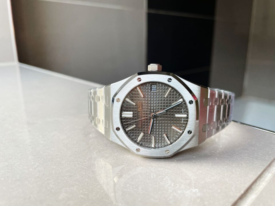 ROYAL OAK 41MM 15510 "50TH ANNIVERSARY" SS ZF 1:1 BEST EDITION GRAY TEXTURED DIAL ON SS BRACELET A4302 - Image 15