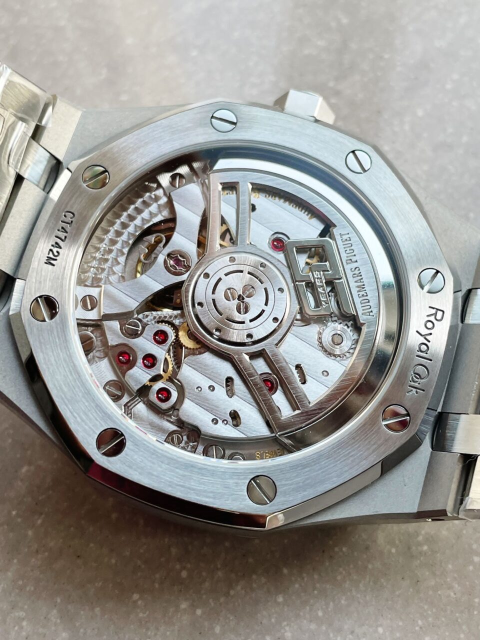 ROYAL OAK 41MM 15510 "50TH ANNIVERSARY" SS ZF 1:1 BEST EDITION GRAY TEXTURED DIAL ON SS BRACELET A4302 - Image 17