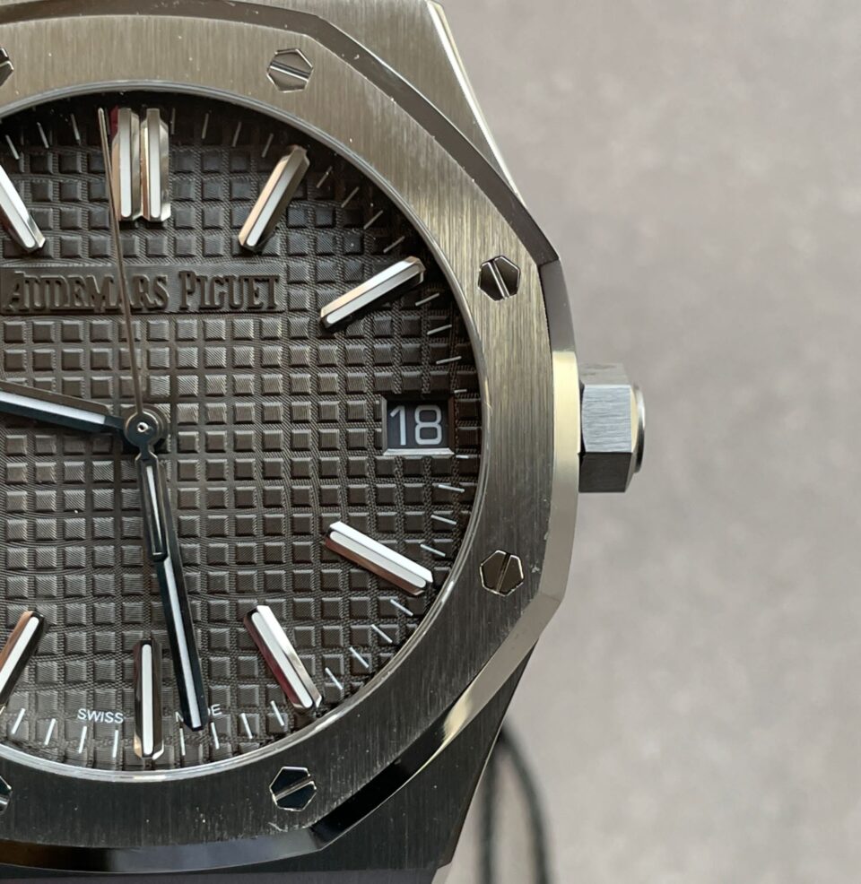 ROYAL OAK 41MM 15510 "50TH ANNIVERSARY" SS ZF 1:1 BEST EDITION GRAY TEXTURED DIAL ON SS BRACELET A4302 - Image 14