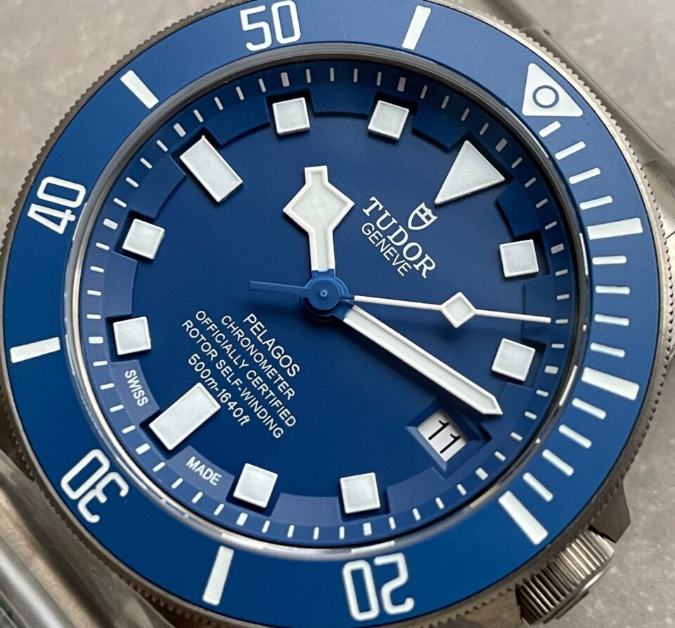Pelagos TI/TI Blue dial blue bezel titanium strap ZF Asia 2824 - Image 5