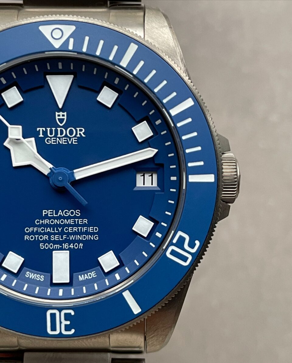 Pelagos TI/TI Blue dial blue bezel titanium strap ZF Asia 2824 - Image 10
