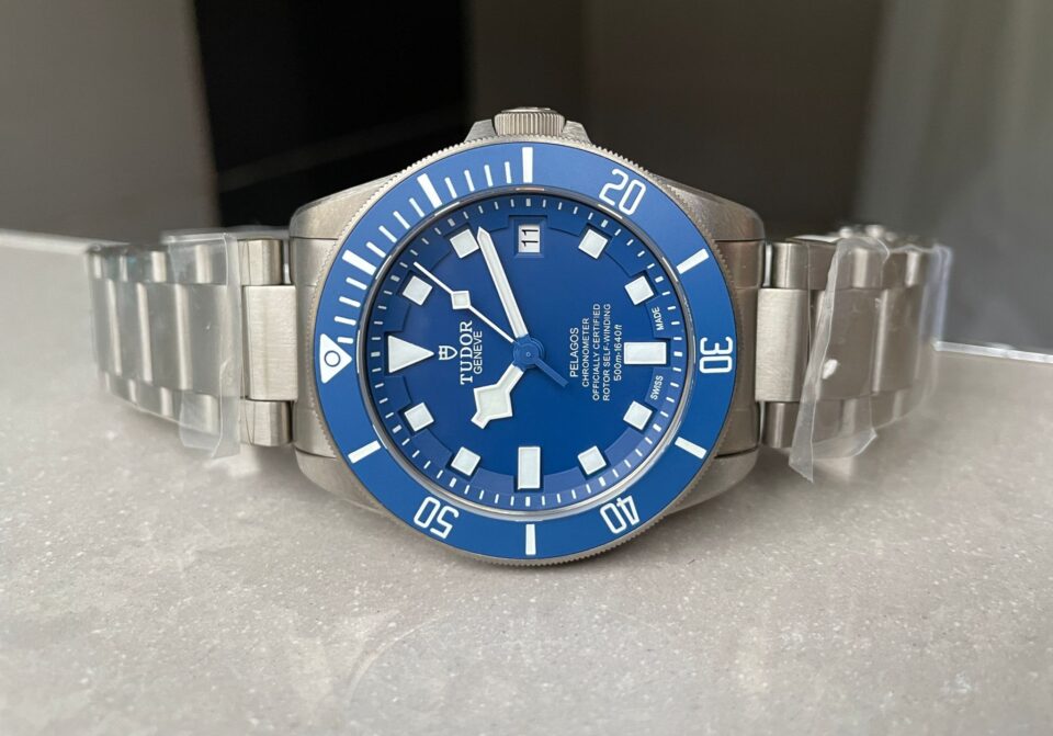 Pelagos TI/TI Blue dial blue bezel titanium strap ZF Asia 2824 - Image 8
