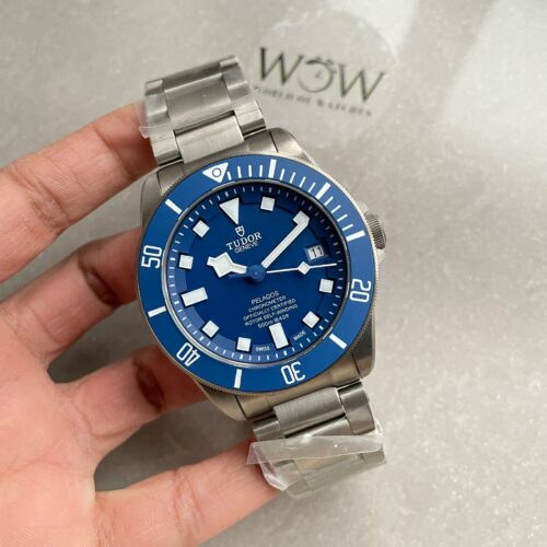 Pelagos TI/TI Blue dial blue bezel titanium strap ZF Asia 2824