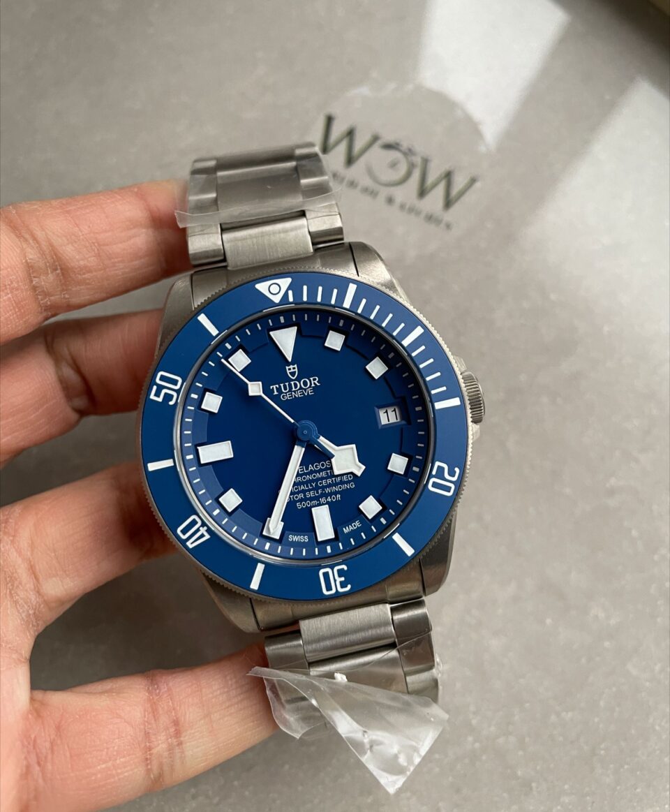 Pelagos TI/TI Blue dial blue bezel titanium strap ZF Asia 2824 - Image 7