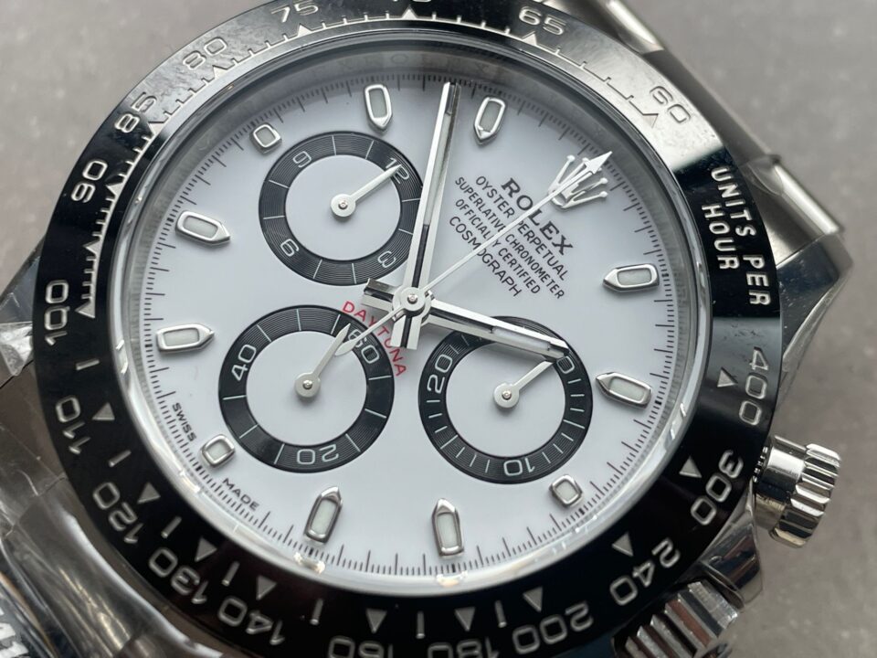 daytona 116500ln btf 1:1 best edition PANDA white dial on 904l ss case and bracelet sa4130 - Image 10