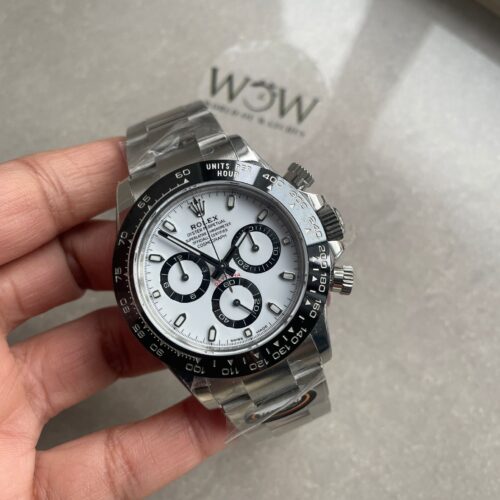 daytona 116500ln btf 1:1 best edition PANDA white dial on 904l ss case and bracelet sa4130