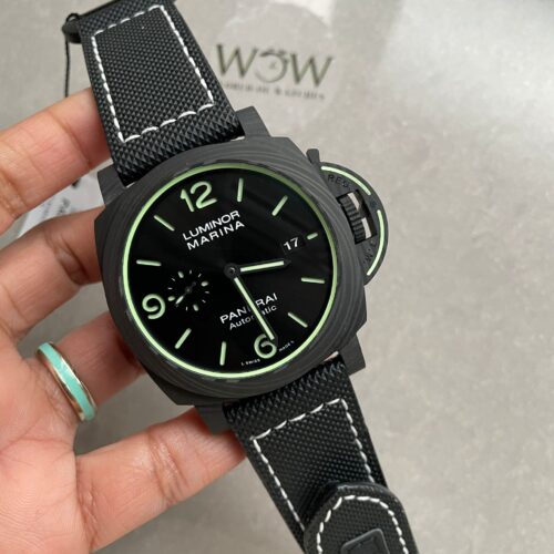 PAM1118 Luminor Marina “Luminous Trilogy” VSF 1:1 Best Edition on Black Sportech Strap P.9010