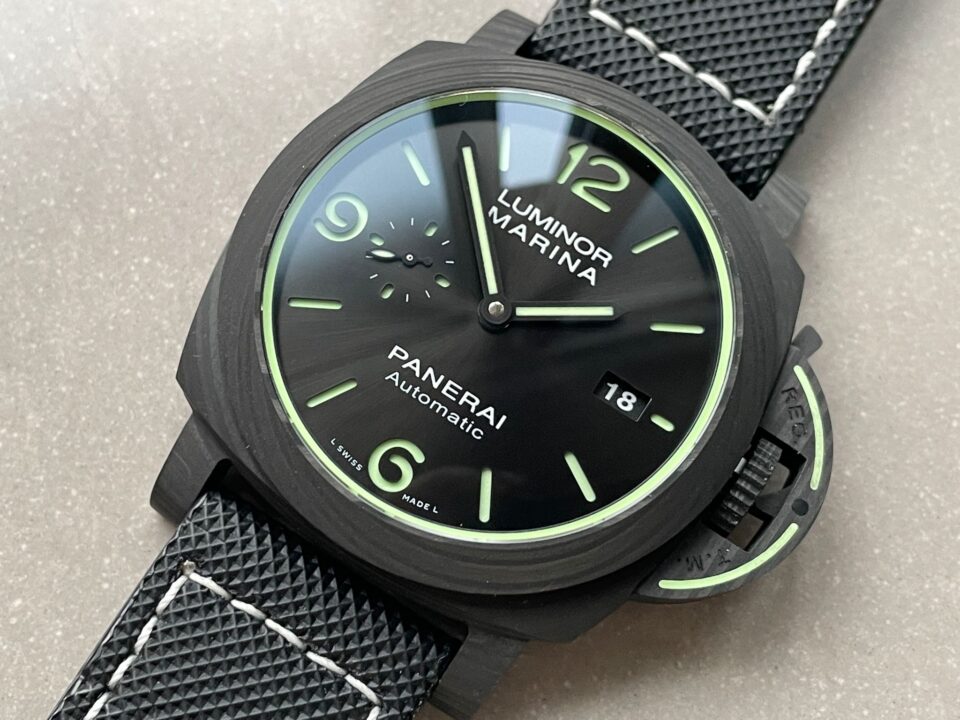 PAM1118 Luminor Marina “Luminous Trilogy” VSF 1:1 Best Edition on Black Sportech Strap P.9010 - Image 13