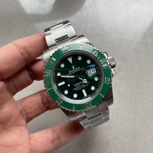 HULK SUBMARINER 116610 LV GREEN CERAMIC 904L STEEL VSF 1:1 BEST EDITION VS3135