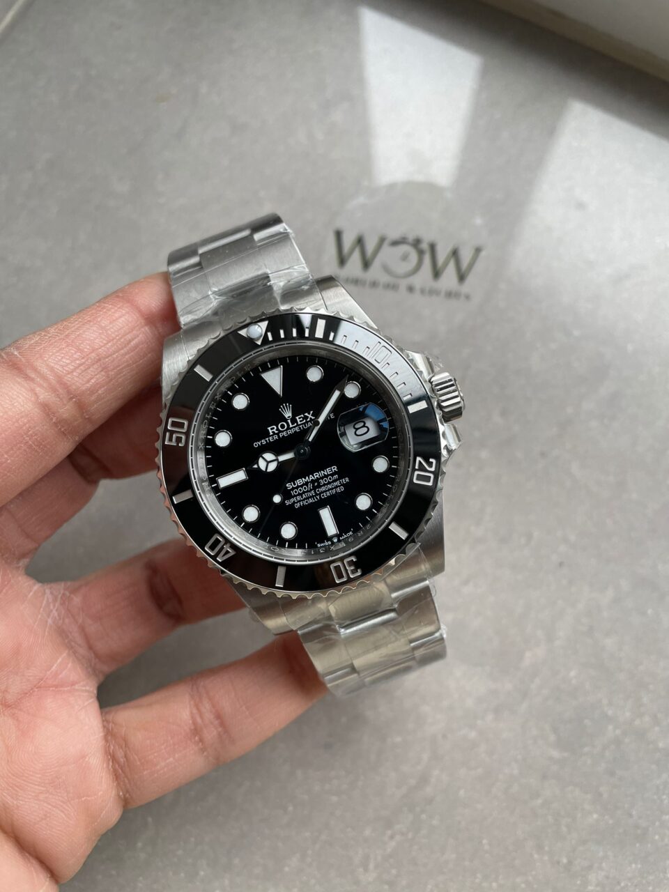 SUBMARINER SUB DATE SUBMARINER 41MM 126610 LN BLACK CERAMIC 904L STEEL VSF 1:1 BEST EDITION VS3235