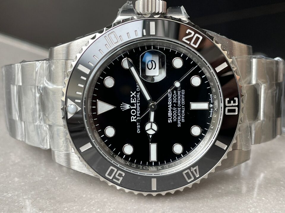 SUBMARINER SUB DATE SUBMARINER 41MM 126610 LN BLACK CERAMIC 904L STEEL VSF 1:1 BEST EDITION VS3235 - Image 6