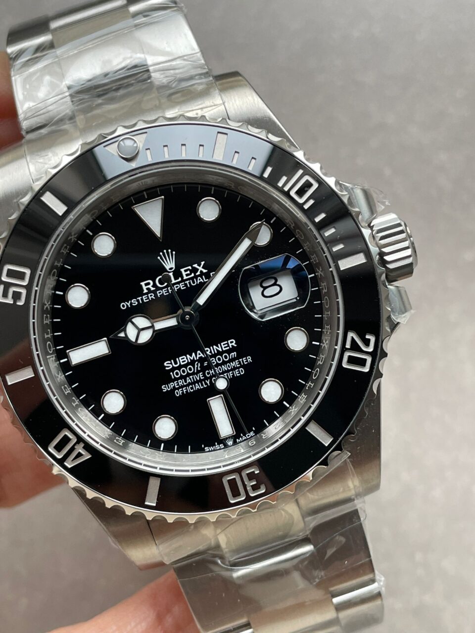 SUBMARINER SUB DATE SUBMARINER 41MM 126610 LN BLACK CERAMIC 904L STEEL VSF 1:1 BEST EDITION VS3235 - Image 11