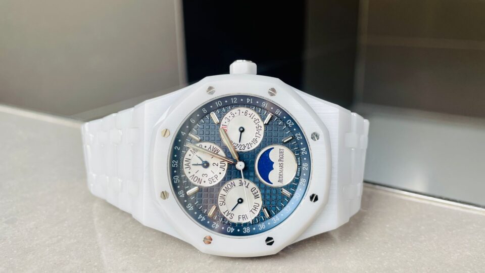 Audemars Piguet AP Royal Oak Perpetual Calendar 26579cb White Ceramic APSF Best A5134 - Image 10