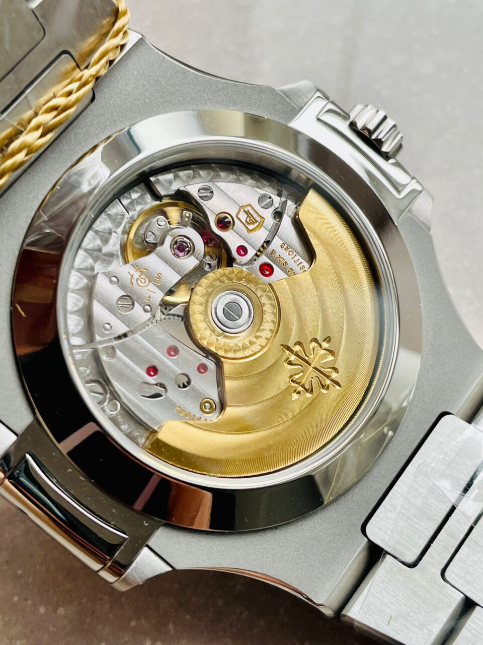 Patek Philippe Nautilus 5726 Full Function Moonphase PPF 1:1 Best Blue Dial A324 - Image 10