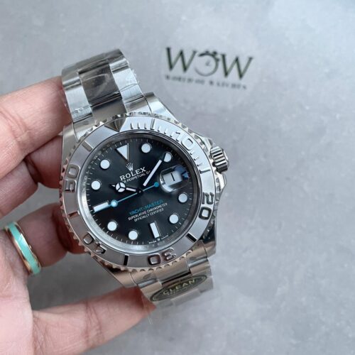 Yacht-Master 126622 904L Steel Clean F 1:1 Best Edition Rhodium Dial on SS Bracelet VR3235