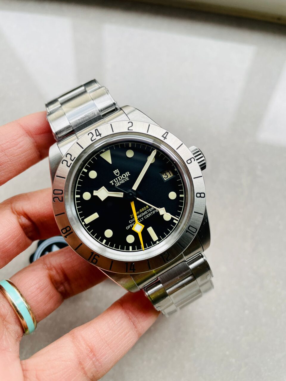 Black Bay Pro GMT SS Black Dial on SS Bracelet ZF Asia 2836 - Image 7