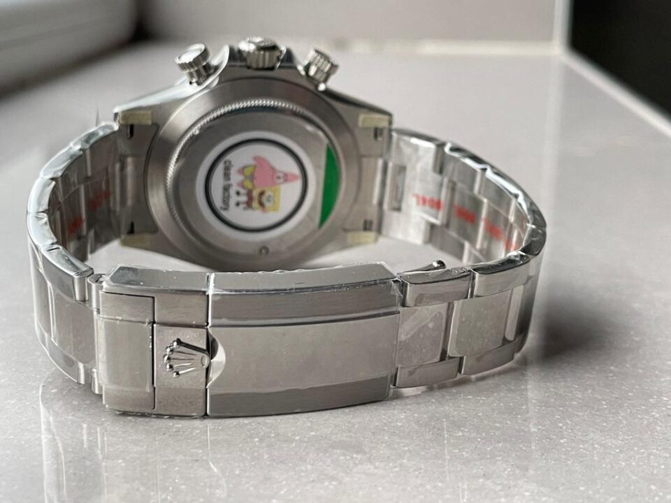Daytona 116500 1:1 PANDA Best Edition CF 904L SS Case and Bracelet BLACK Dial CLEAN FACTORY - Image 14