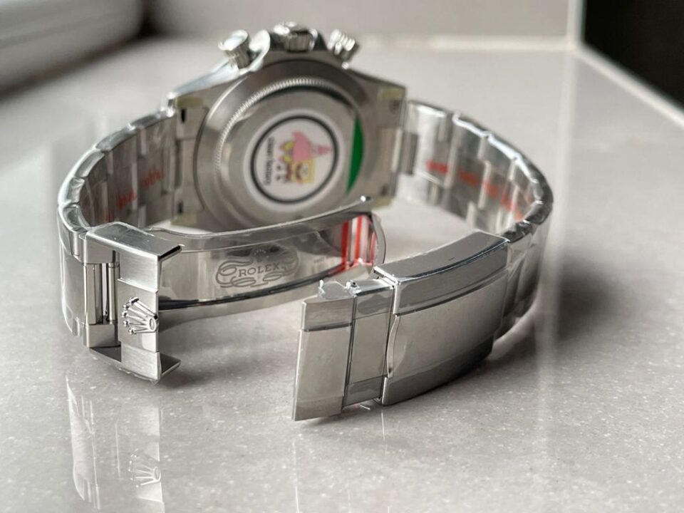 Daytona 116500 1:1 PANDA Best Edition CF 904L SS Case and Bracelet BLACK Dial CLEAN FACTORY - Image 15